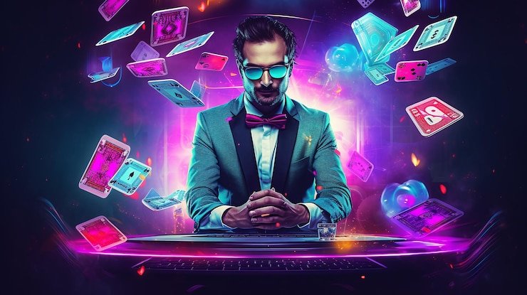 Antarmuka permainan slot nusa judi menampilkan gulungan, tabel pembayaran, dan kontrol taruhan